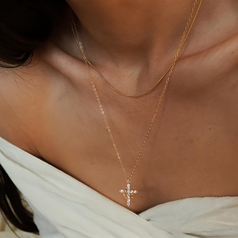 Collar de Fe - Corona y Cruz