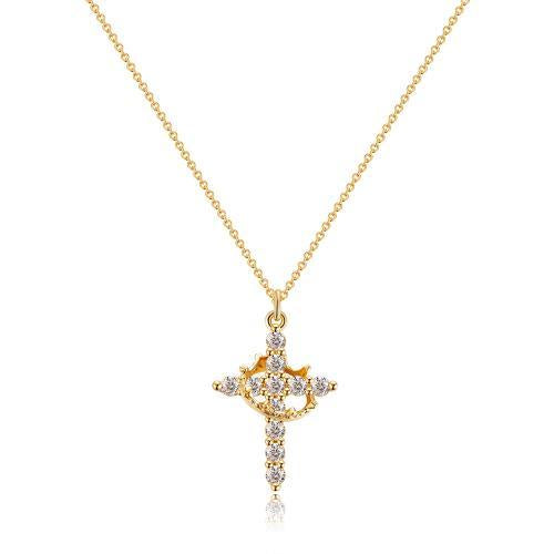 Collar de Fe - Corona y Cruz