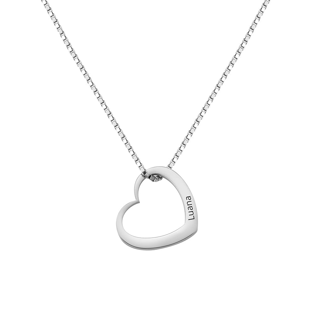 Collar corazón de mamá - Personalizable
