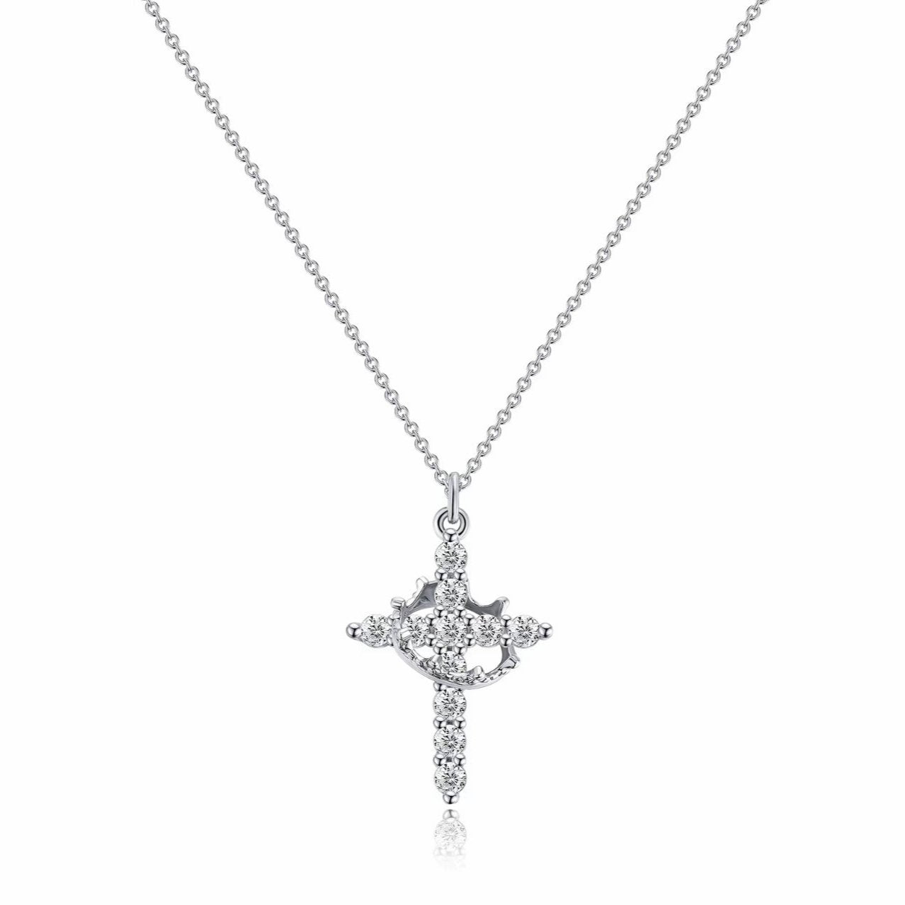 Collar de Fe - Corona y Cruz