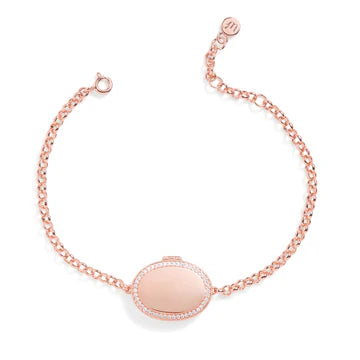 Pulsera Medallón Oval Personalizada
