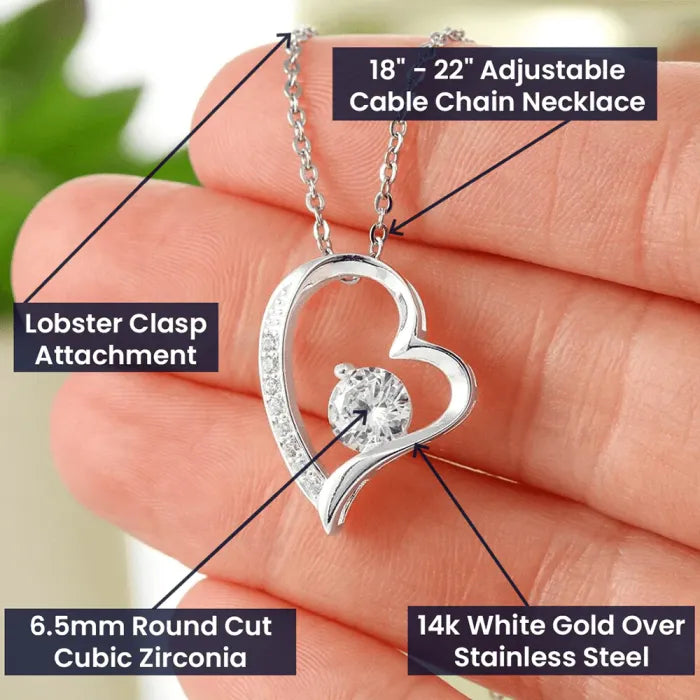 Collar "Amor de mi vida" Con caja y dedicatoria
