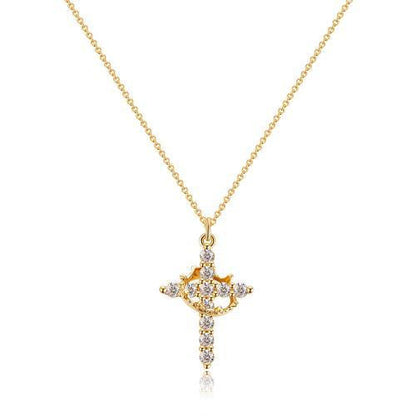 Collar de Fe - Corona y Cruz