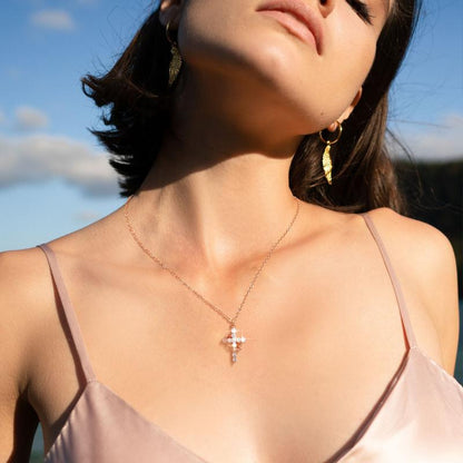 Collar de Fe - Corona y Cruz